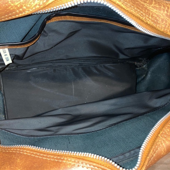 Three Star brown leather bag - Picture 5 of 10